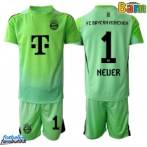 Bayern Munich Manuel Neuer #1 Keeper Hjemmedraktsett Barn 2025-26 Kortermet (+ Korte bukser)